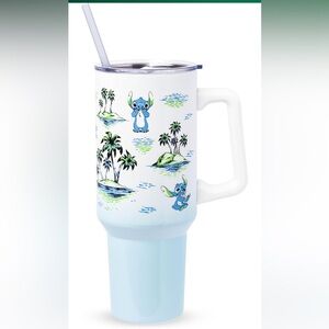 Disney Stitch Island Adventure Tumbler 🌴🩵✨